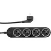 Shelly Group Išmanus maitinimo blokas Shelly Power Strip 4 Gen4, juodas