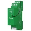 „Shelly Wave Pro Dimmer 2PM“ – belaidis Z-Wave apšvietimo reguliatorius, 2 kanalai, skirtas LED ir halogeninėms lempoms, montuojamas ant DIN bėgelio