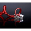 Shiverpeaks Basic- S U/UTP flat- Komutacinis kabelis, Kat.6, 0,5 m red, 2 x RJ 45 plug, Płaszcz su PVC, gilded contacts (SP711- SL0.5R) (JAB-1130109)