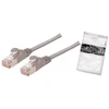 Shiverpeaks plokščias tinklo kabelis RJ-45, Cat 7, U/FTP, pilkas, 1 m (BS75511-SL)