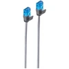 Shiverpeaks Tinklo kabelis Patchkabel cat.6 U/UTP slim juoda 5 m (BS08-22055)