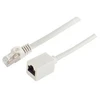 Shiverpeaks RJ45 kompiuterinis kabelis su neapdorotu kabeliu CAT7 1 m pilkas