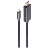 Adapteris USB Shiverpeaks shiverpeaks BS10-57045 kabelinis adapteris 3 m USB Type-C HDMI Juoda