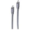 „shiverpeaks BS13-47040“, 3 m, USB C, USB C, USB 3.2 Gen 2 (3.1 Gen 2), 20 Gbit/s, Pilka