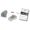 „Shiverpeaks BS72057-GR-10“, RJ-45, pilkas, Cat5e/6, auksinis, 10 vnt.