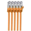 Shiverpeaks RJ45 kabelis patchowy S/FTP Cat7 VE5 1,5m oranžinis (BS75511-1.5O-SET5)