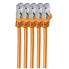 Shiverpeaks Patchcord BASIC-S Cat 7, S/FTP, PiMF, LSZH, oranžinė, 1 m, 5 vnt. (BS75511-O-SET5)
