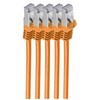 Shiverpeaks Patchcord BASIC-S Cat 7, S/FTP, PiMF, LSZH, oranžinė, 3m, 5 vnt (BS75513-O-SET5)