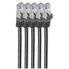 Shiverpeaks Patchcord BASIC-S Cat 7, S/FTP, PiMF, LSZH, juoda, 3m, 5 vnt (BS75513-S-SET5)