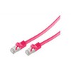 Shiverpeaks Patchcord BASIC-S Cat 7, S/FTP, PiMF, LSZH, rožinė, 15m (BS75525-M)