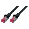 Shiverpeaks Komutacinis kabelis S / FTP Cat.6A PIMF juodas 1,5m (BS75711-A1.5S)