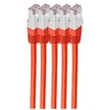 Shiverpeaks Kryžminis kabelis cat6 S/FTP LSZH VE5 raudonas 1,0 m (BS75711-HR-SET5)