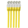 Shiverpeaks Kabelis krosowy cat6 S/FTP LSZH VE5 geltona 1,0m (BS75711-HY-SET5)