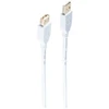 shiverpeaks BS77120-W, 1 m, USB A, USB A, USB 2.0, balta