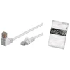 Shiverpeaks Kryžminis kabelis cat6 S/FTP PIMF kampuotas-tiesus baltas 1,0m (BS08-64026)