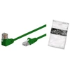 Shiverpeaks kryžminis kabelis cat6 S/FTP PIMF kampuotas-tiesus žalias 3m (BS08-64043)
