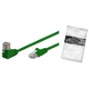 Shiverpeaks Kabelis krosowy cat6 S/FTP PIMF kątowo-prosty žalia 3m (BS08-64043)