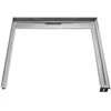 „Showerline“, P 900 x G 900 mm – fiksuotas modulis Unidrain, skirtas naudoti su „GlassLine“ sprendimu