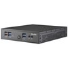 Shuttle XPC plonas barebone DS50U, Intel Celeron 7305, 2x LAN (1x 2.5 Gbit, 1x 1 Gbit), 1x COM, 1x HDMI, 1x DP, 1x VGA, be ventiliatoriaus, nepertraukiamas darbas 24/7, 1,3 l dydžio kompiuteris, mini kompiuterio barebone, DDR5-SDRAM, PCI Express, Serial ATA III, Ethernet LAN, 90 W