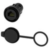 Siemens Lizdas RJ45 Cat.6 22 mm angai, plastikas, su užvalkalu IP65 SIRIUS ACT 3SU1900-0GB10-0AA0