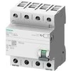 Siemens 3P+N B tipo liekamosios srovės grandinės pertraukiklis 63A 30mA 400V AC 5SV3346-4