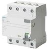 Siemens 5SV3 RCCB, 63A, 4 polių, 300mA, A tipo, 400V kintamoji srovė