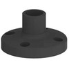 Siemens plastikinis pjedestalas, vertikalus juodas 70 mm (8WD4308-0DB)