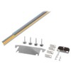 Siemens KS39ZAX00, Jungimo rinkinys, Siemens, Šaldytuvas, Daugiaspalvis, Metalinis