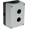 Siemens kasetės korpusas 2 skylių 22mm juoda-pilka M20 (3SU1802-0AA00-0AB1)
