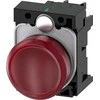 Siemens Lampka sygnalizacyjna kompletna 22mm raudona LED 24V AC-DC tworzywo przył śrubowe SIRIUS ACT 3SU1102-6AA20-1AA0