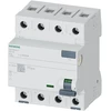 Siemens Liekamosios srovės jungiklis 4P 40A 0,3A tipas A 5SV3644-6