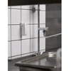 Sieninis pakabukas Vikan 78x41mm baltas vieno kablio modulis higieniškas baltas 1x1x1mm (1)