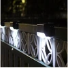 Patio Maclean MCE319 prieblandos jutiklis saulės šviesos diodų kiemo laiptų šviesa sodo tako šviesa IP44, 4000K, Ni-MH 100 mAh, 80x45x45mm