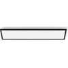 Lubinis šviestuvas Philips Hue Aurelle rectangular panel light, Juodas, 120 x 30 cm | 2200-6500 Hue Baltas Ambiance