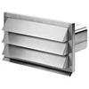 NABER COMPAIR flow 150 išorinės žaliuzės 222 x 89 mm. - Nerūdijančio plieno