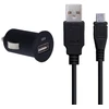 Sinox 12V microUSB įkroviklis, juodas
