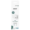 Sinox 230 V USB-A įkroviklis 12 W. Baltas