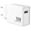 Sinox 230 V USB-A įkroviklis 5 W. Baltas