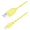 Sinox Beslag Sinox SXI2502MFI-Y, 2 m, Lightning, USB A, Kištukas, Kištukas, Geltonas