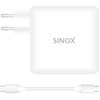 Sinox Beslag Sinox Macbook USB C 45W maitinimo šaltinio pakaitalas, patalpų, kintamosios srovės, 20 V, 1 m, baltas