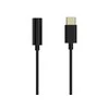 Sinox Beslag Sinox Adaptor USB C - Mini Jack. 0.15m. Juodas, USB C, Mini Jack 3.5 mm, 0.1 m, Juodas
