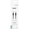 Sinox Beslag Sinox Mini Jack kabelis. 1,2 m. Juodas, 3,5 mm, vyriškas, 3,5 mm, vyriškas, 1,2 m, juodas