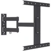 Sinox Beslag Sinox One TV sieninis laikiklis. 32"-55". Juodas, 139,7 cm (55"), 200 x 200 mm, 400 x 400 mm, -12 - 12°, Geležis, Juodas