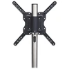 Laikiklis Sinox Beslag „Sinox StandView“ televizoriaus stovas ant grindų su ratukais ir pasukamu stalviršiu. 26–65 colių. Aliuminio apdaila, 66 cm (26"), 165,1 cm (65"), 200 x 200 mm, 400 x 400 mm, plienas, sidabrinė spalva.