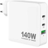Sinox Beslag Sinox PRO 230V įkroviklis 140 W 2x USB-C 1x USB-A, baltas