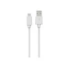 Sinox Beslag „Sinox“ USB C–USB A kabelis. 1 m. Baltas.