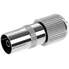 Sinox Beslag Sinox SOV01526, IEC, Kištukas, Nerūdijantis plienas, Metalas, 9,52 mm, Pakabinimo dėžutė