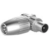 Sinox Beslag Sinox SOV01512, Kištukas, 90°, Sidabrinis, Metalas, Pakabinimo dėžutė, 1 vnt.