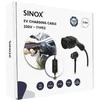 Sinox Elektromobilių įkrovimo kabelis, 2 režimas, 6–16 A, 1 fazė, 5 m, juodas