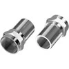 Sinox Beslag „Sinox SOV01552“, F tipo, nerūdijantis plienas, metalas, 6,8 mm, pakabinimo etiketė, 2 vnt.